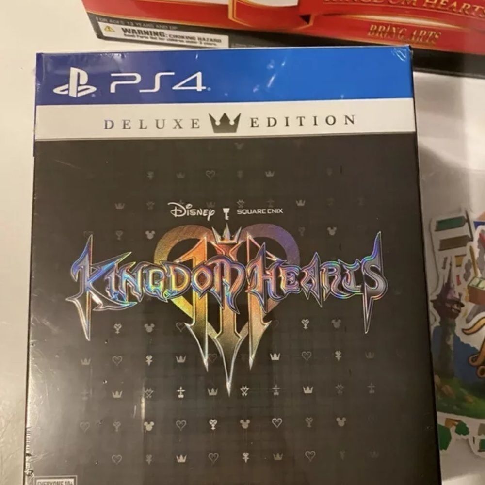 kingdom hearts 3 ps4 Deluxe Edition And Bring Arts